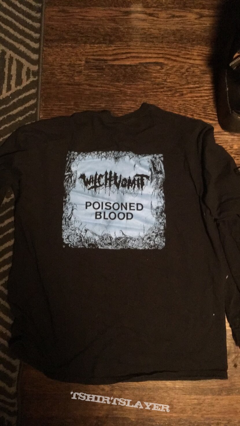 Witch Vomit Poisoned Blood long sleeve   