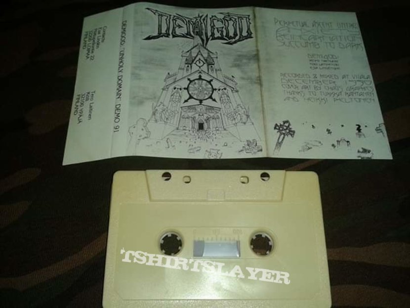 Demigod - Unholy Domain Demo 1991 Demigod - Unholy Domain Demo 1991