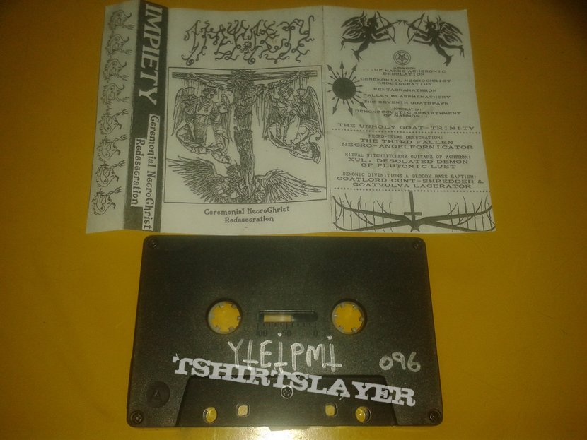 Impiety - Ceremonial Necrochrist Redesecration demo 92