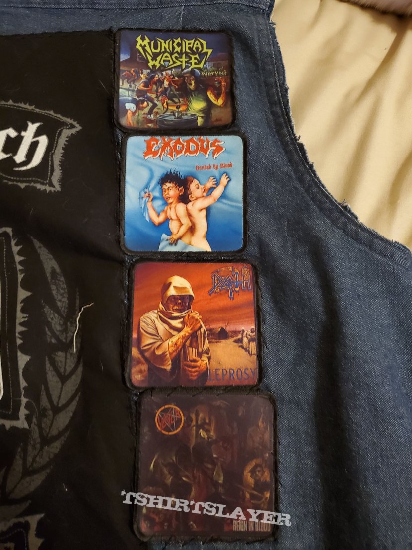Five Finger Death Punch Denim Heavy Metal Vest