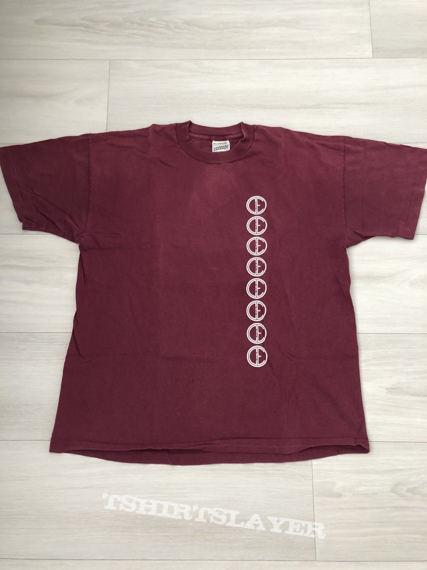 C of E “Fear Me” t-shirt after releasing the second demo colour reddish