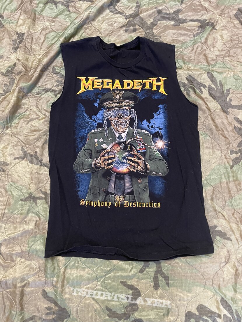 Megadeth &quot;Symphony of Destruction&quot; cutoff t shirt