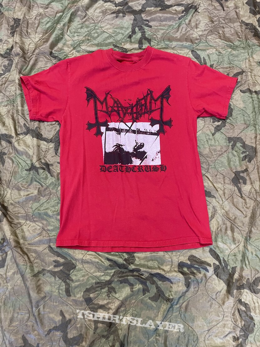 Mayhem &quot;Deathcrush&quot; t shirt