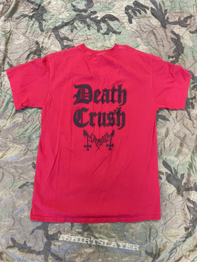 Mayhem &quot;Deathcrush&quot; t shirt