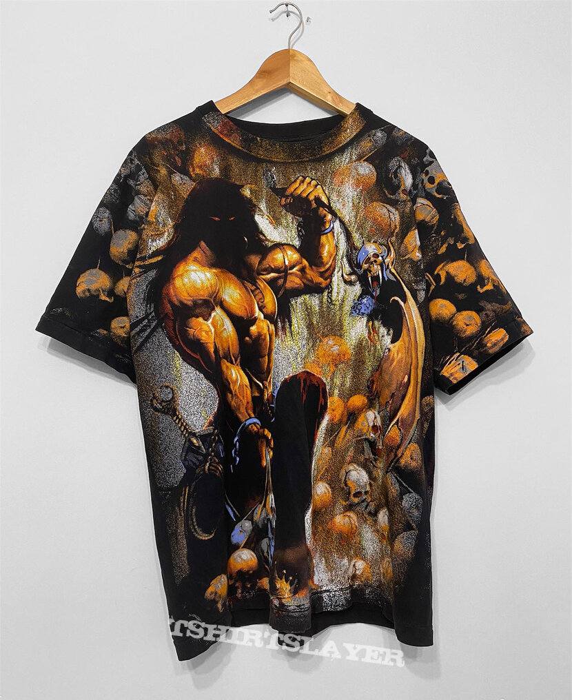 90s Manowar All over print 