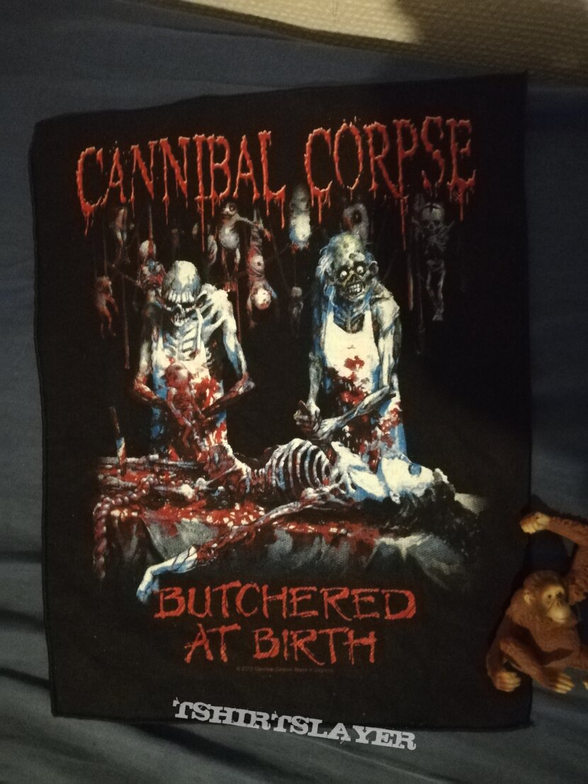 Cannibal Corpse - Butchered at Birth Backpatch USED