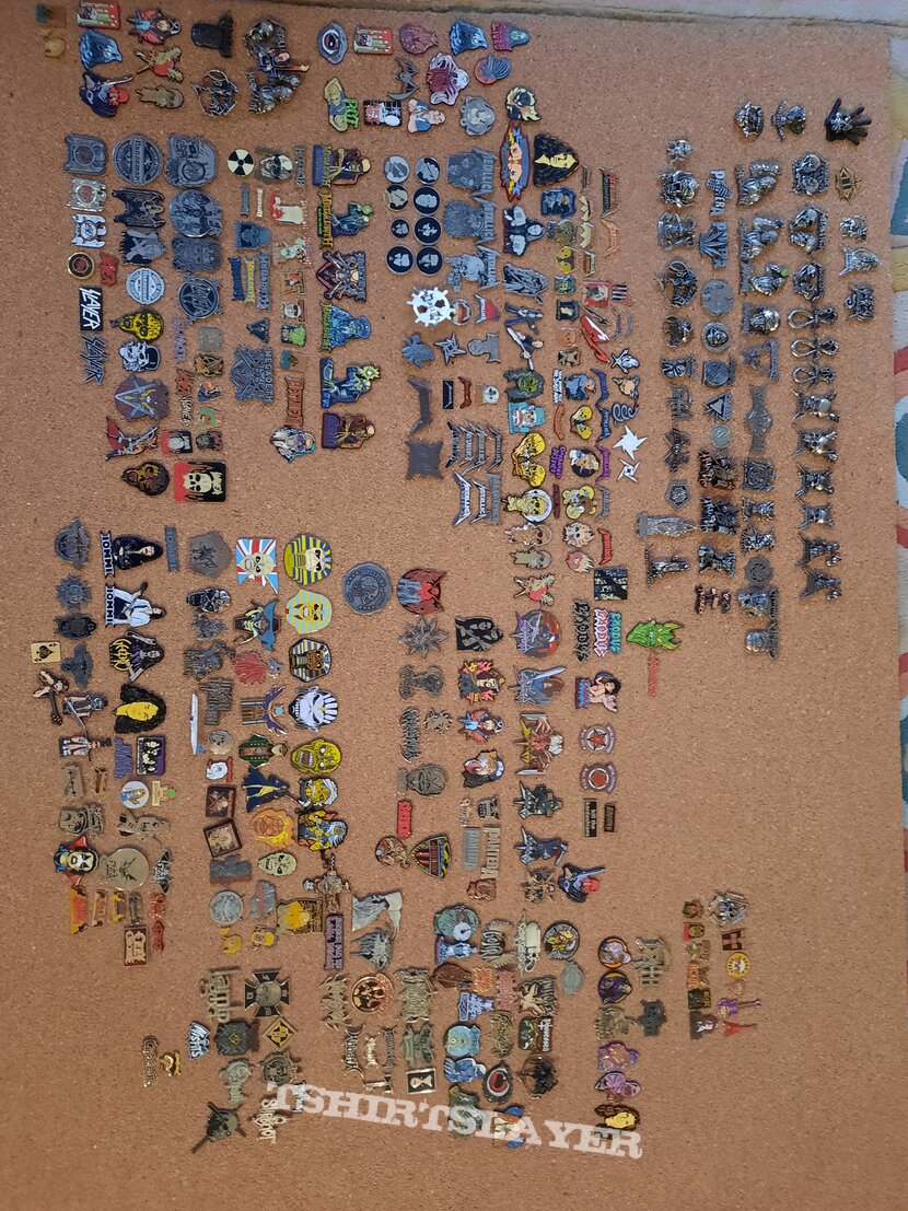 Metallica Updated pin collection