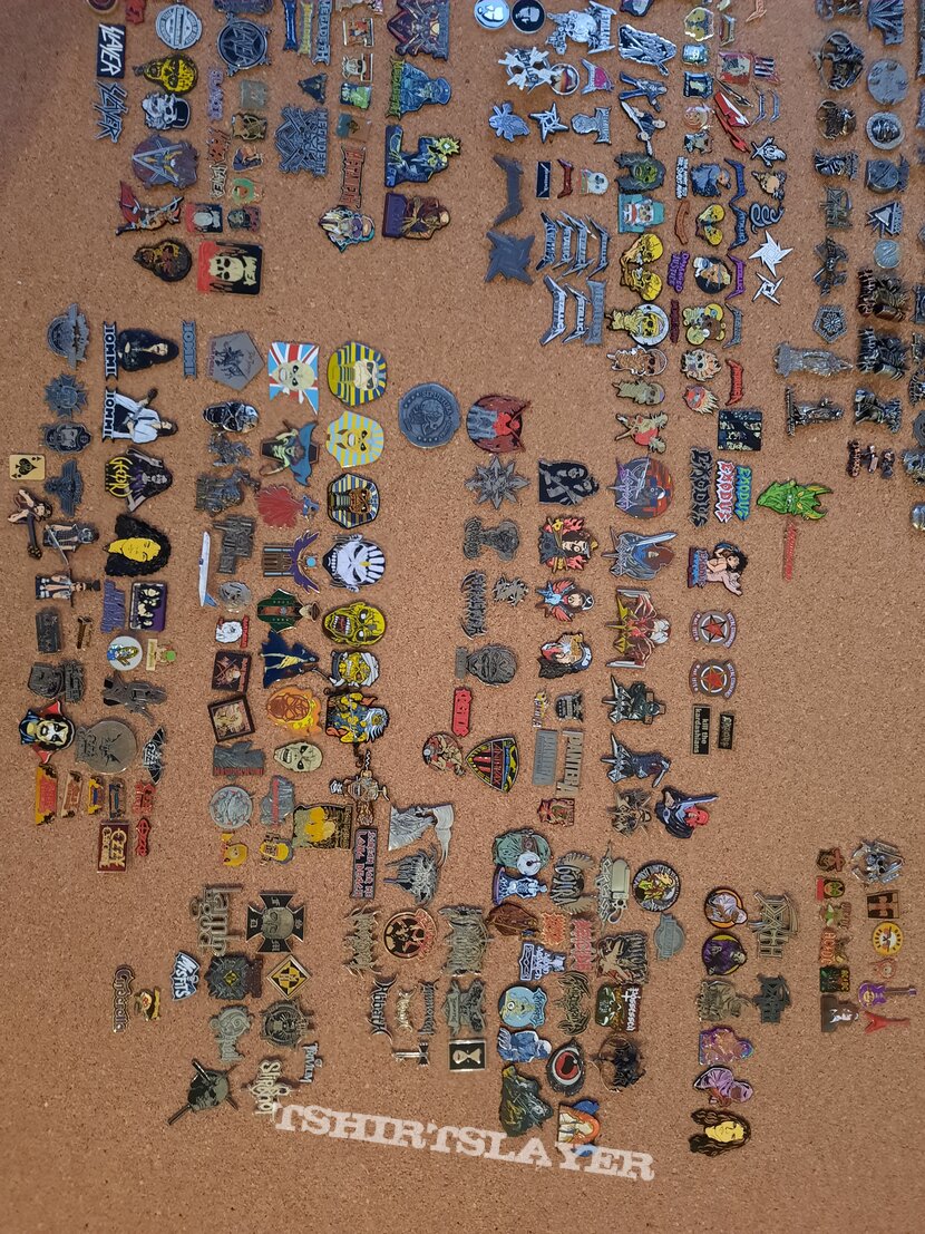 Metallica Updated pin collection
