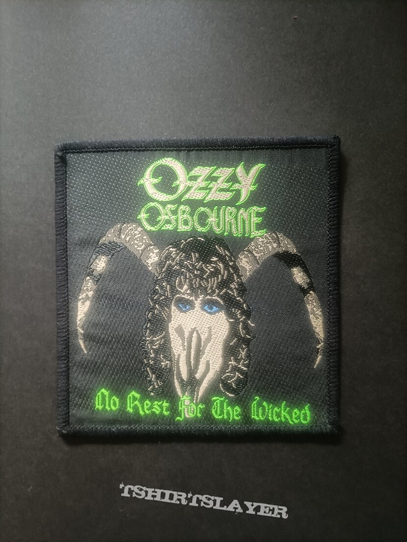 Ozzy Osbourne patches