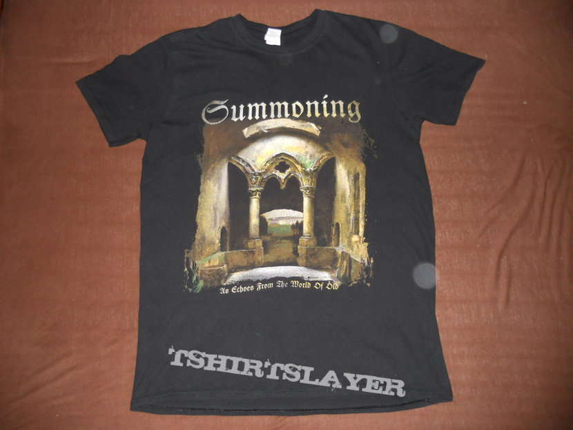 Summoning - As Echoes From The World Of Old - t-shirt | TShirtSlayer TShirt  and BattleJacket Gallery