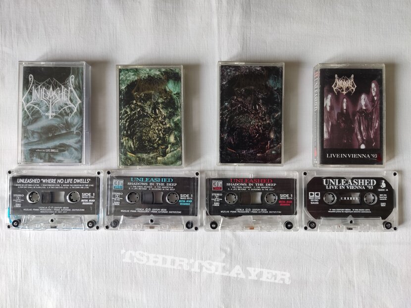 Unleashed - cassette tapes collection