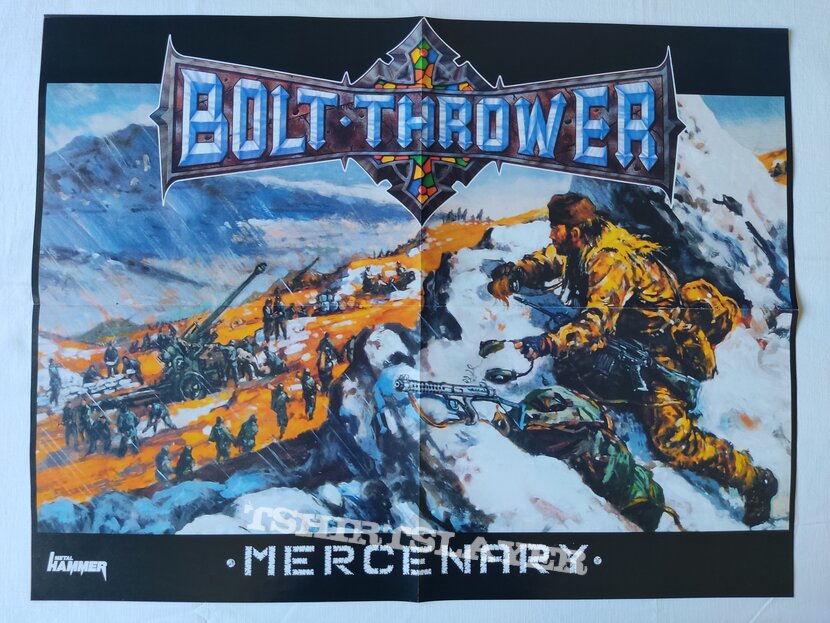 Bolt Thrower - Mercenary/Marilyn Manson - Antichrist Superstar - poster