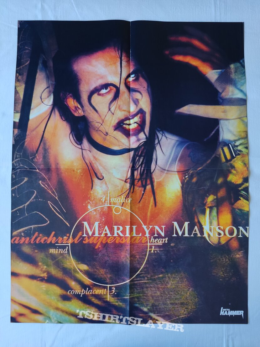 Bolt Thrower - Mercenary/Marilyn Manson - Antichrist Superstar - poster