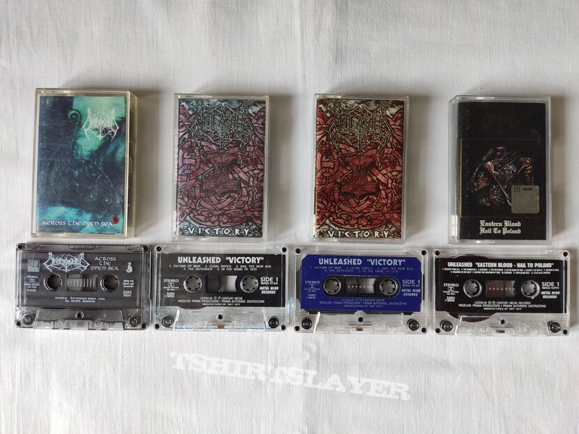 Unleashed - cassette tapes collection