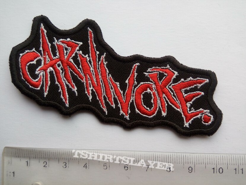 Carnivore - logo embroidered patch