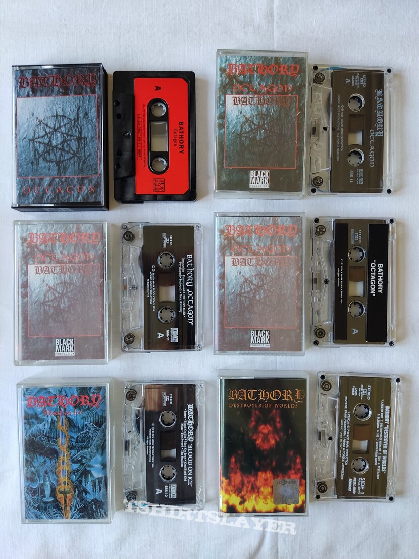 Bathory/Quorthon - cassette tapes collection