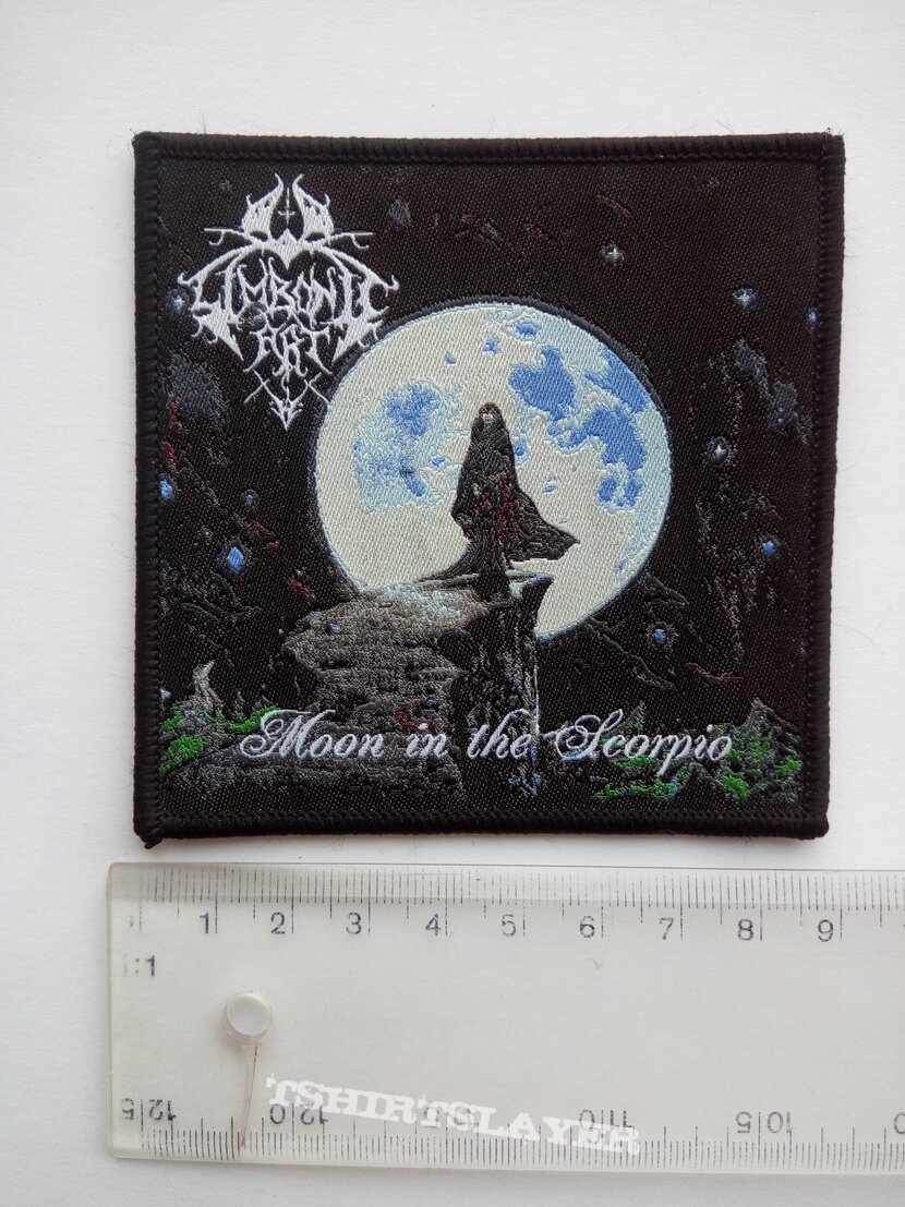 Limbonic Art - Moon In The Scorpio - woven patch