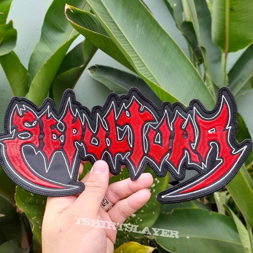 Sepultura large logo patch Sepultura large logo patch