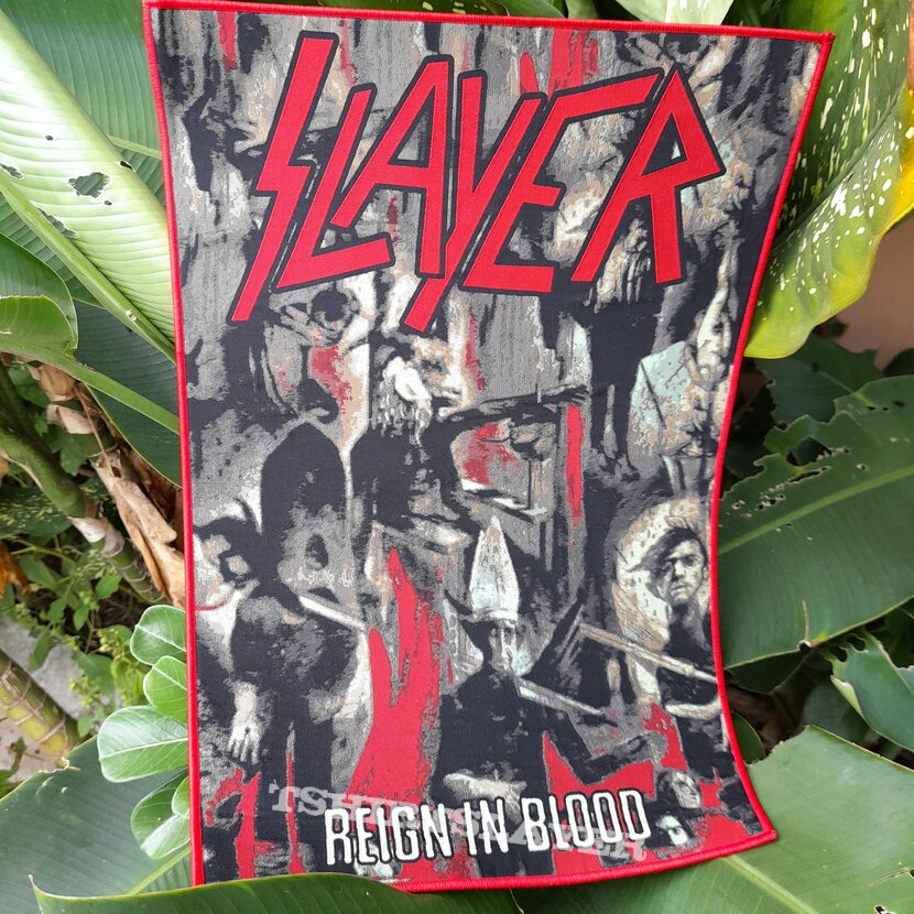 Slayer - Reign in Blood back patch