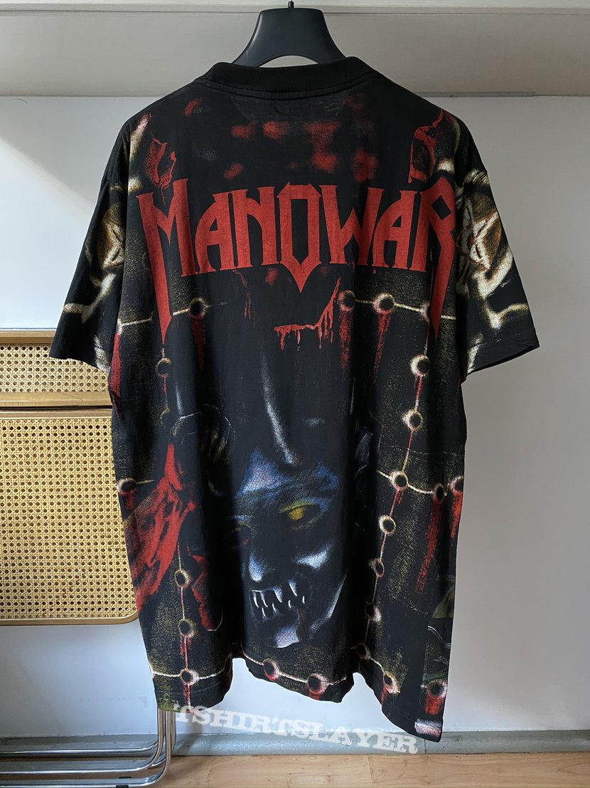 Manowar Allover Print T-shirt