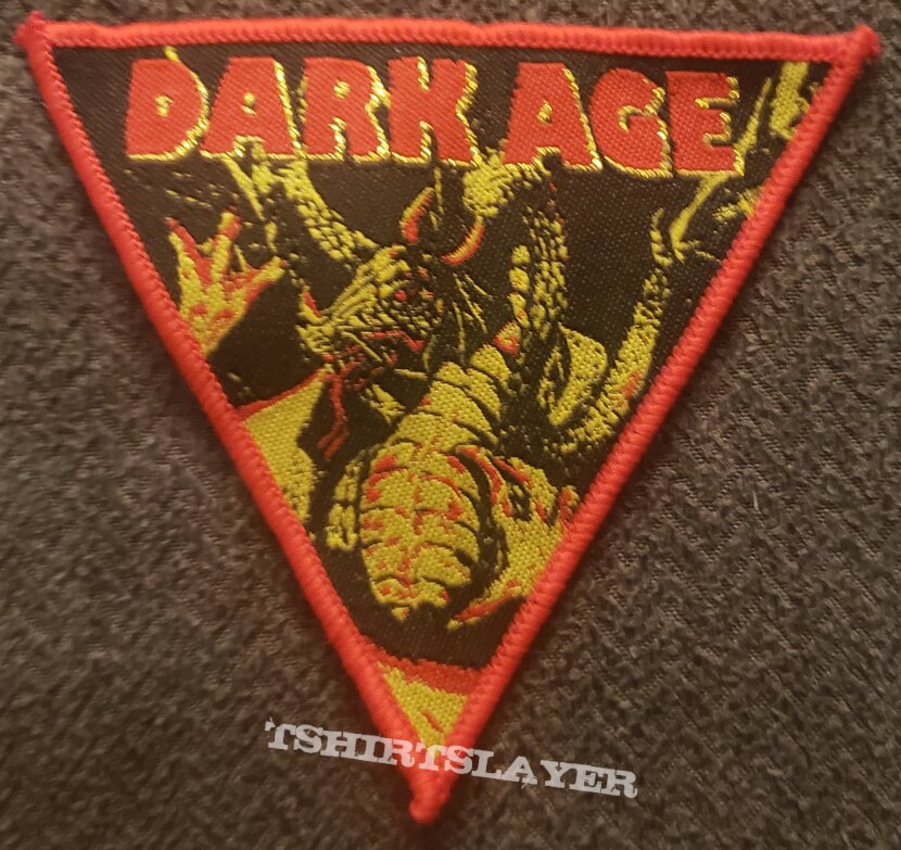 dark age EP red border triangle patch 
