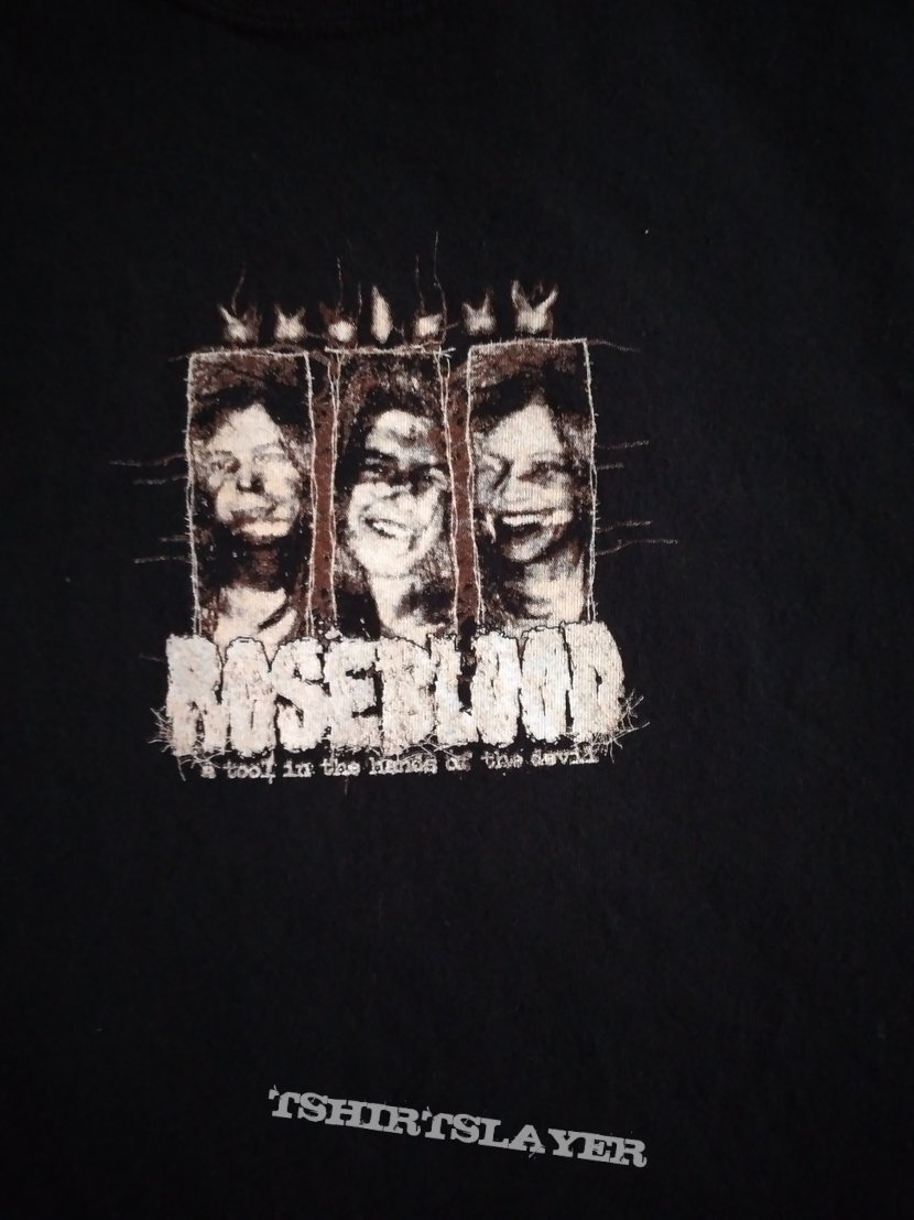 Roseblood &quot;In the hands of the devil&quot; shirt