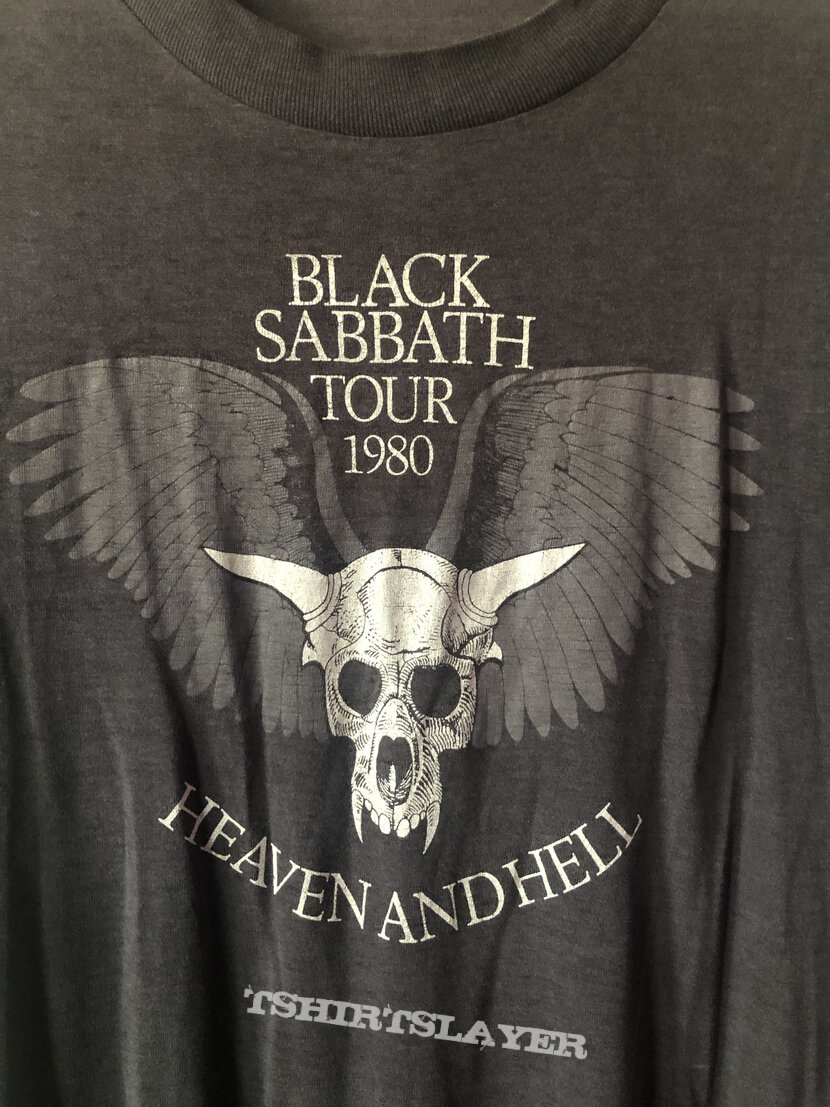 Black Sabbath - Heaven and Hell 1980 Tour T-Shirt