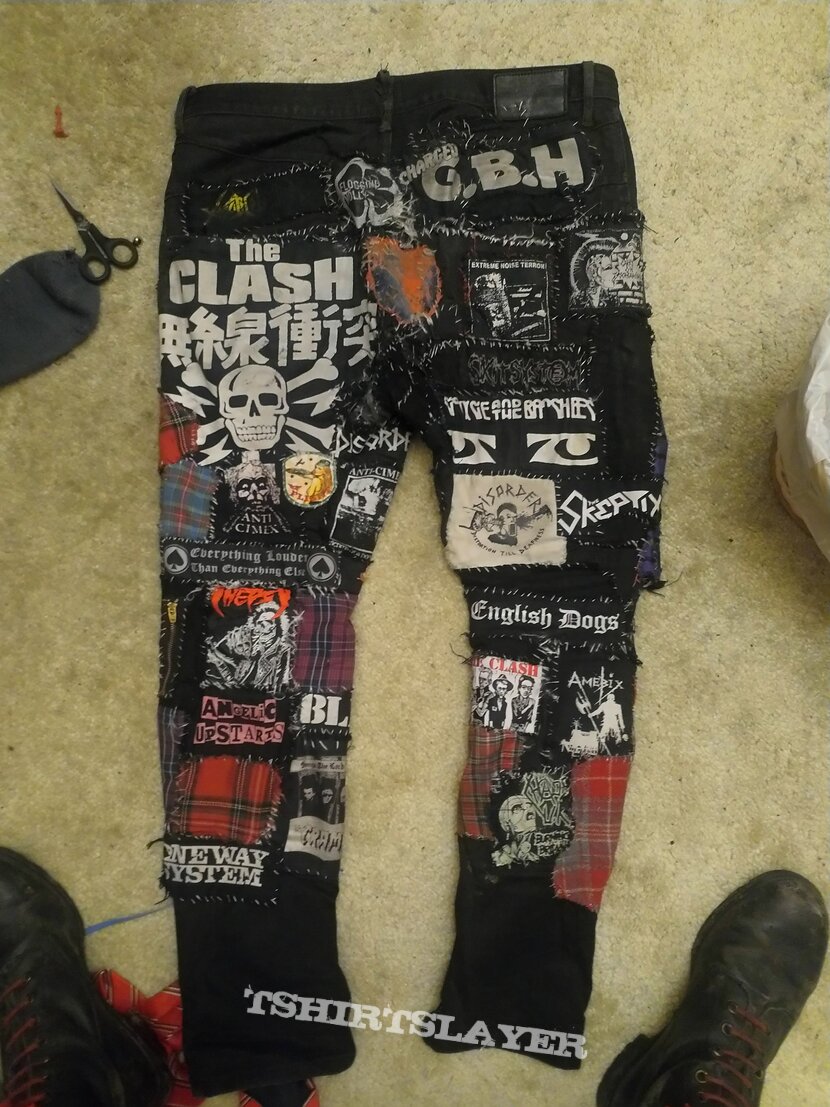 G.B.H 2nd pair of punk trousers