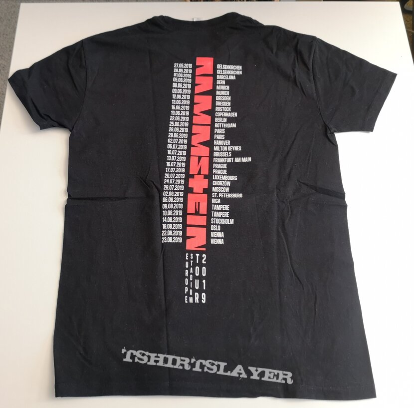 RAMMSTEIN Europe Stadium Tour 2019 | TShirtSlayer TShirt and BattleJacket  Gallery