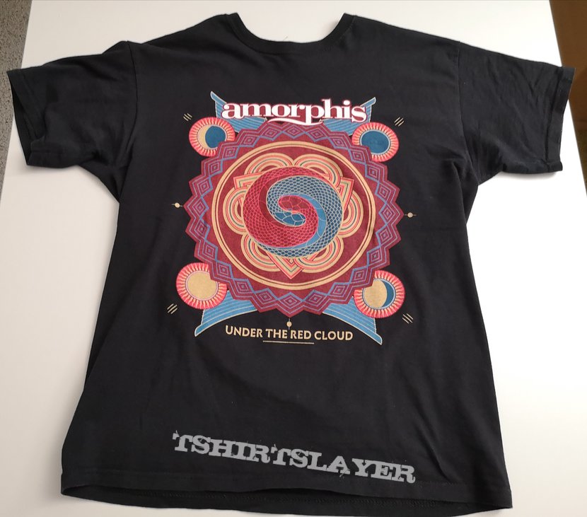 AMORPHIS Under The Red Cloud Tour 2016 | TShirtSlayer TShirt and  BattleJacket Gallery