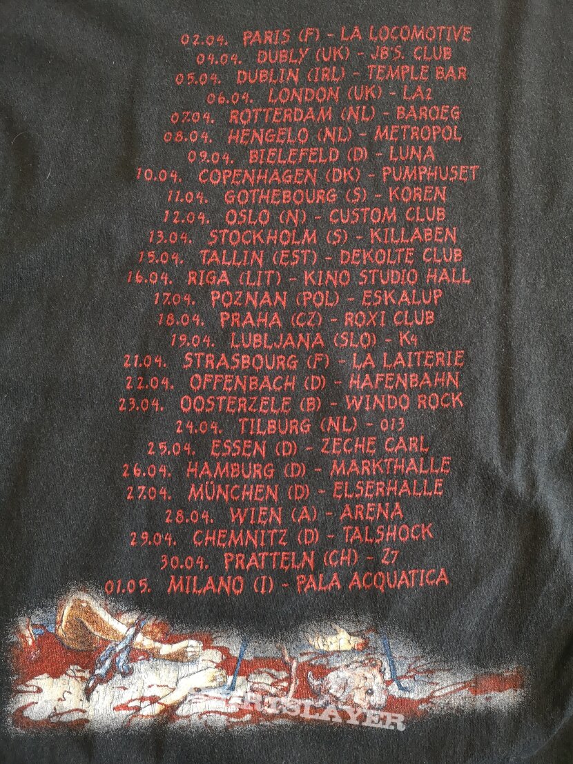 CANNIBAL CORPSE No Mercy Festivals 2000 (Bloodthirst Tour Europe)