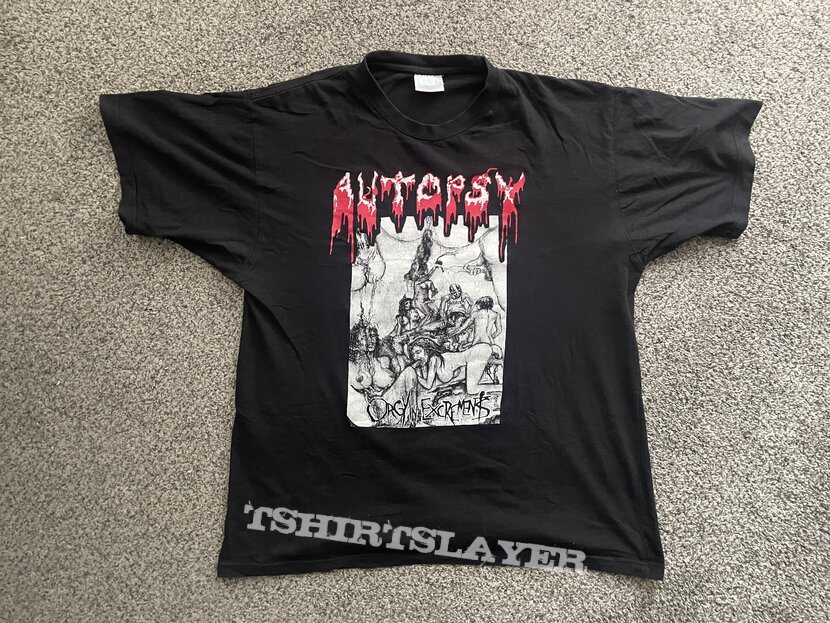 Autopsy 1992 Orgy In Excrements Shirt