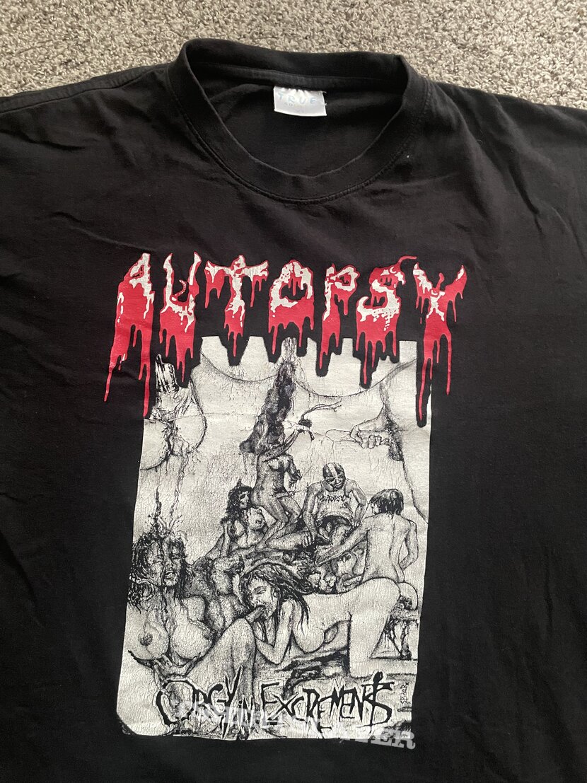 Autopsy 1992 Orgy In Excrements Shirt