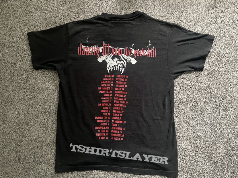 Danzig - How The God Kills tour