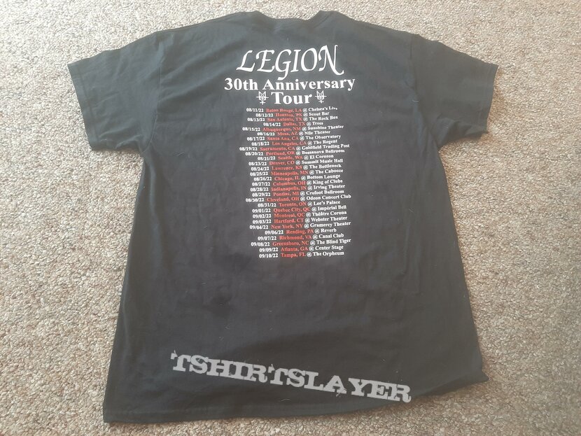 Deicide legion tour shirt 