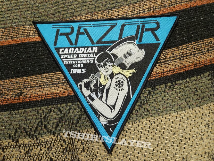 Razor executioners song oversized patch | TShirtSlayer TShirt and ...