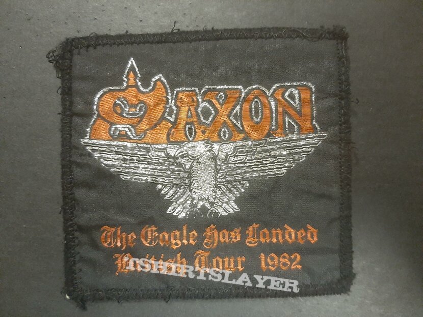 Saxon 82 tour patch 