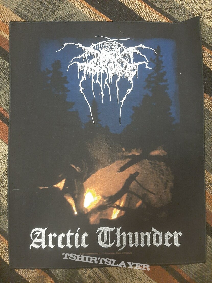 Darkthrone artic thunder back patch 