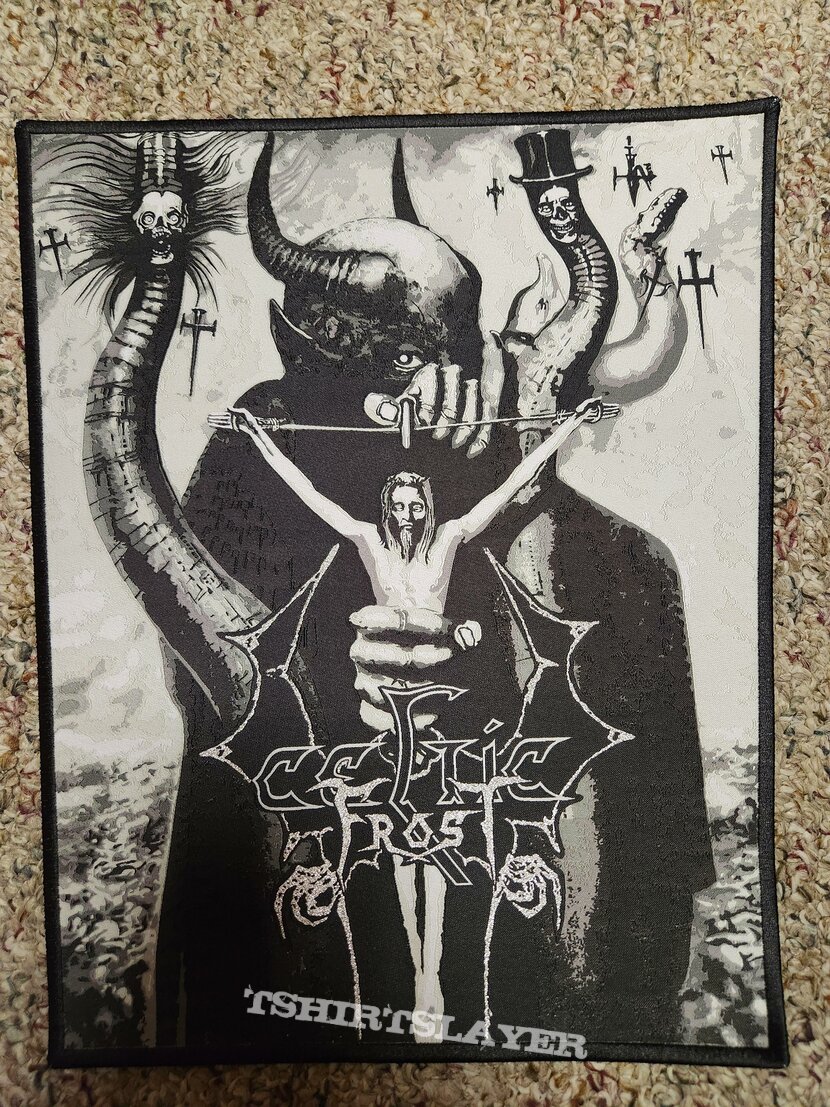 Celtic frost to mega therion backpatch
