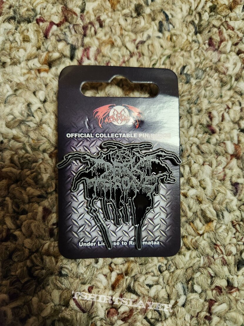 Darkthrone logo pin 