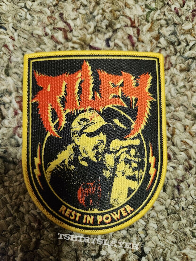 Power Trip Riley gale tribute patch