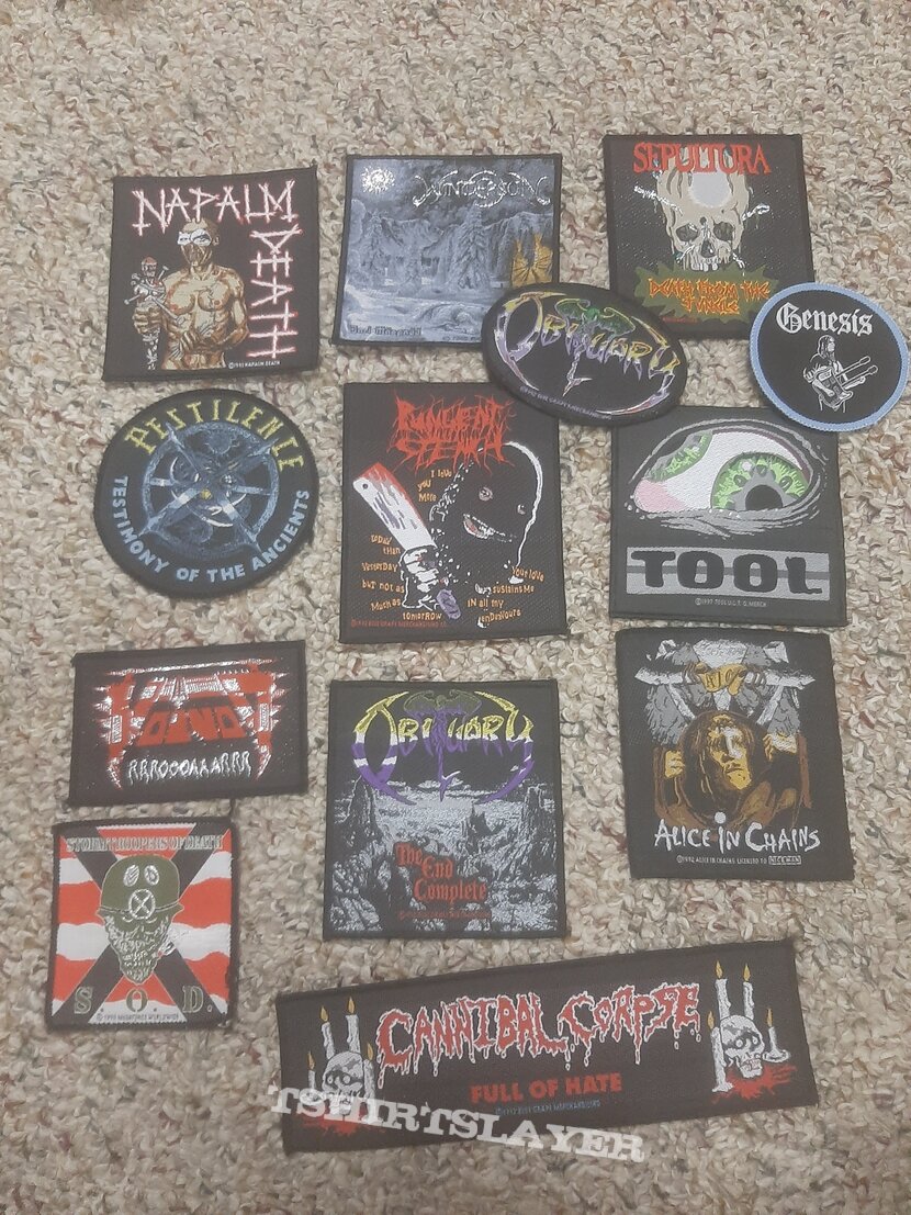 Napalm Death OG Patches up for grabs 