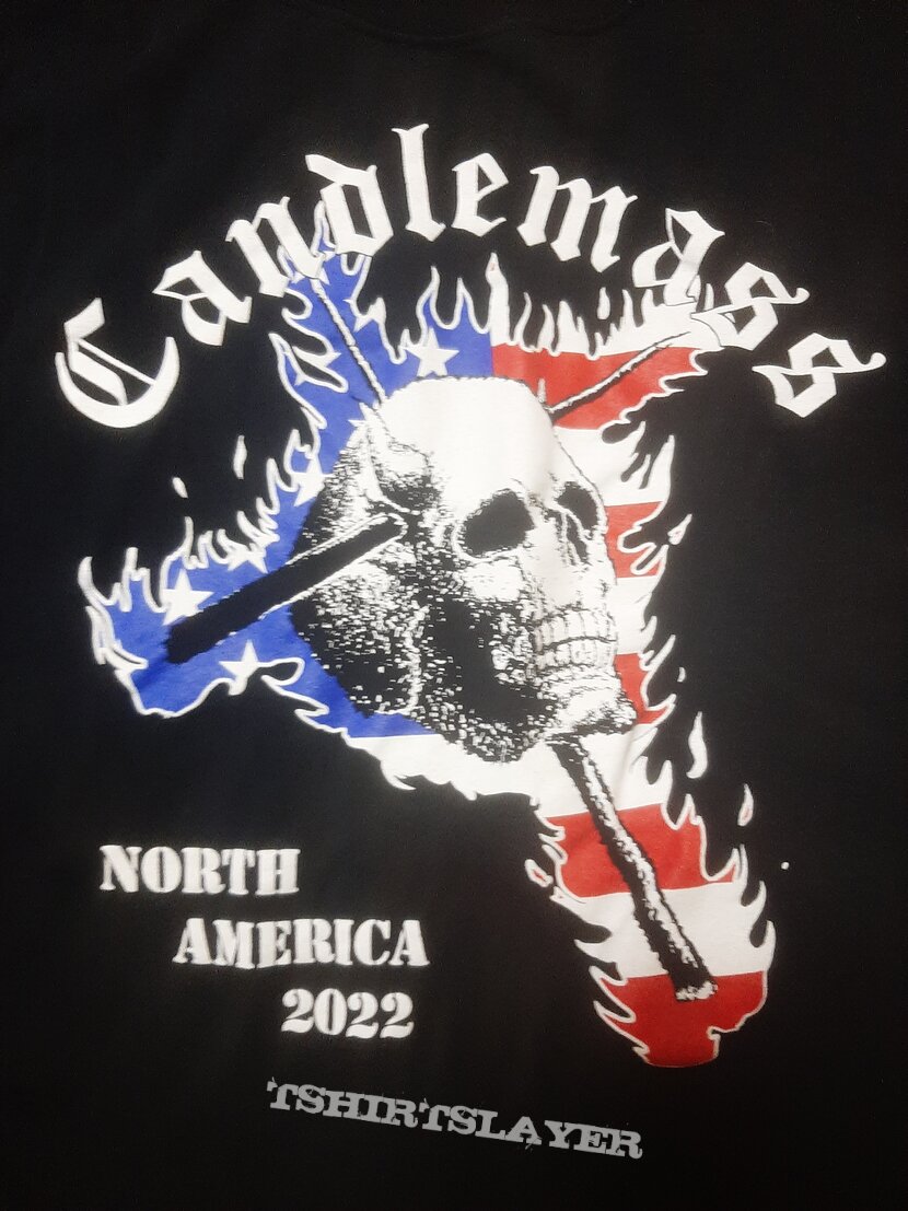 Candlemass north america shirt