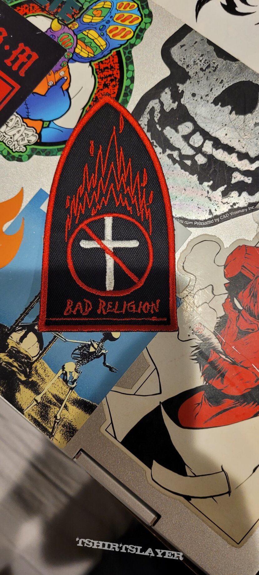 Bad Religion embroidered logo patch