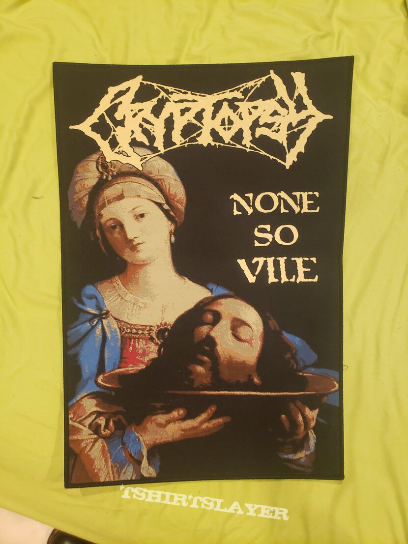 Cryptopsy - None So vile backpatch