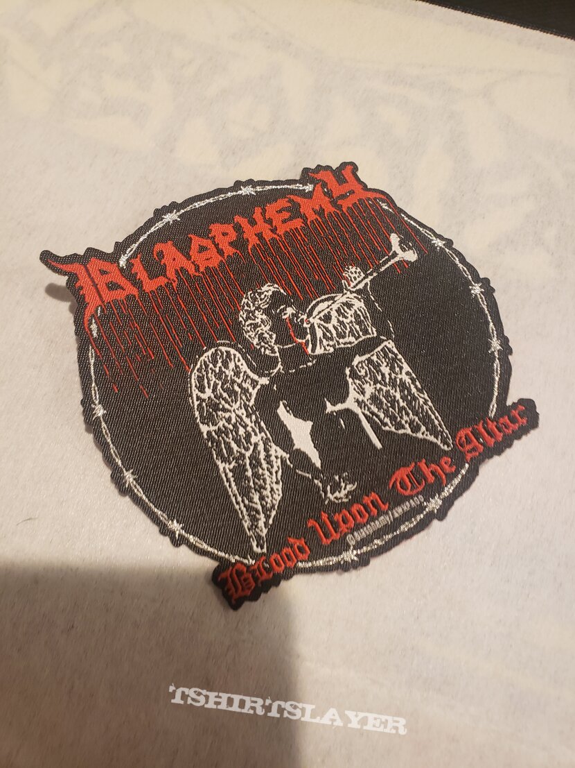 Blasphemy - Blood Upon The Altar patch