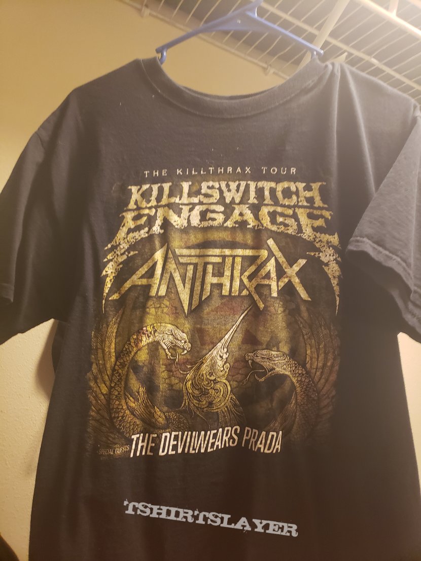 Anthrax Killthrax tour T-shirt.