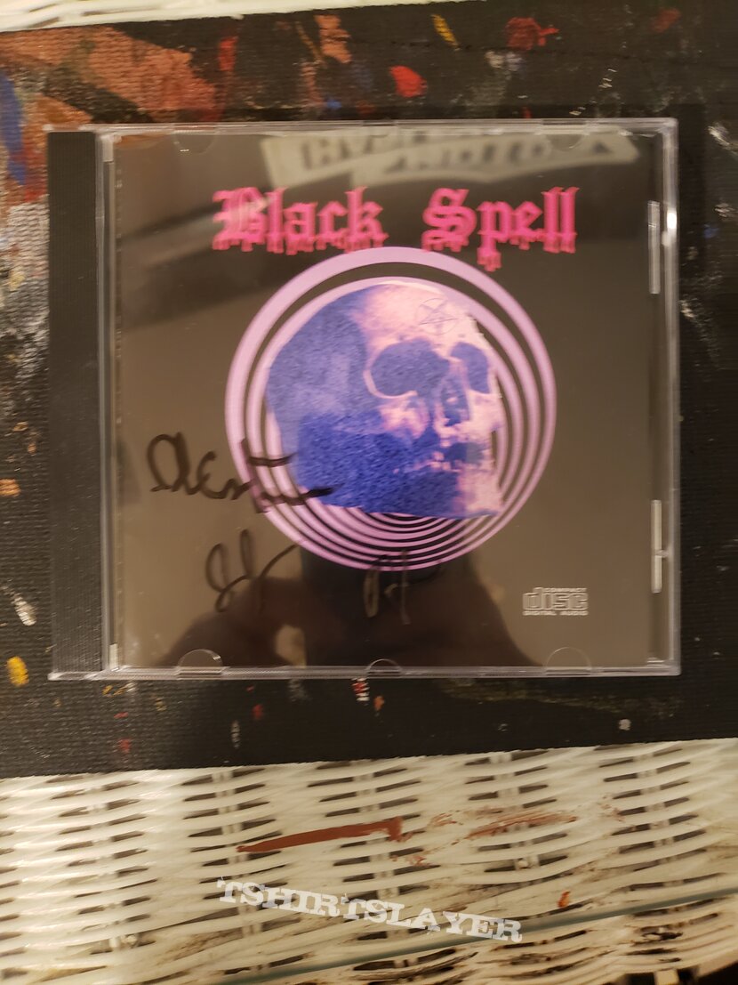 Black Spell - Black Spell signed CD jewelcase