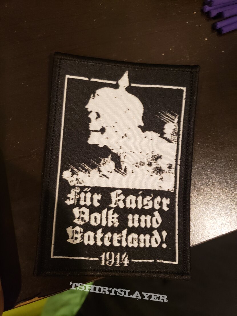 1914 - Für Kaiser, Volk und Vaterland! patch