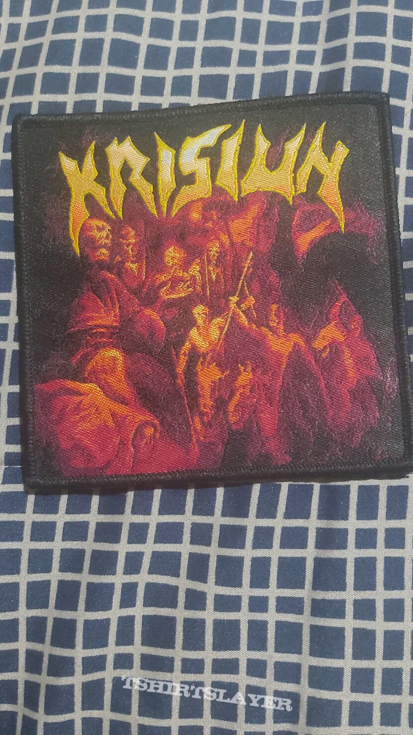 Krisiun Forged in fury patch